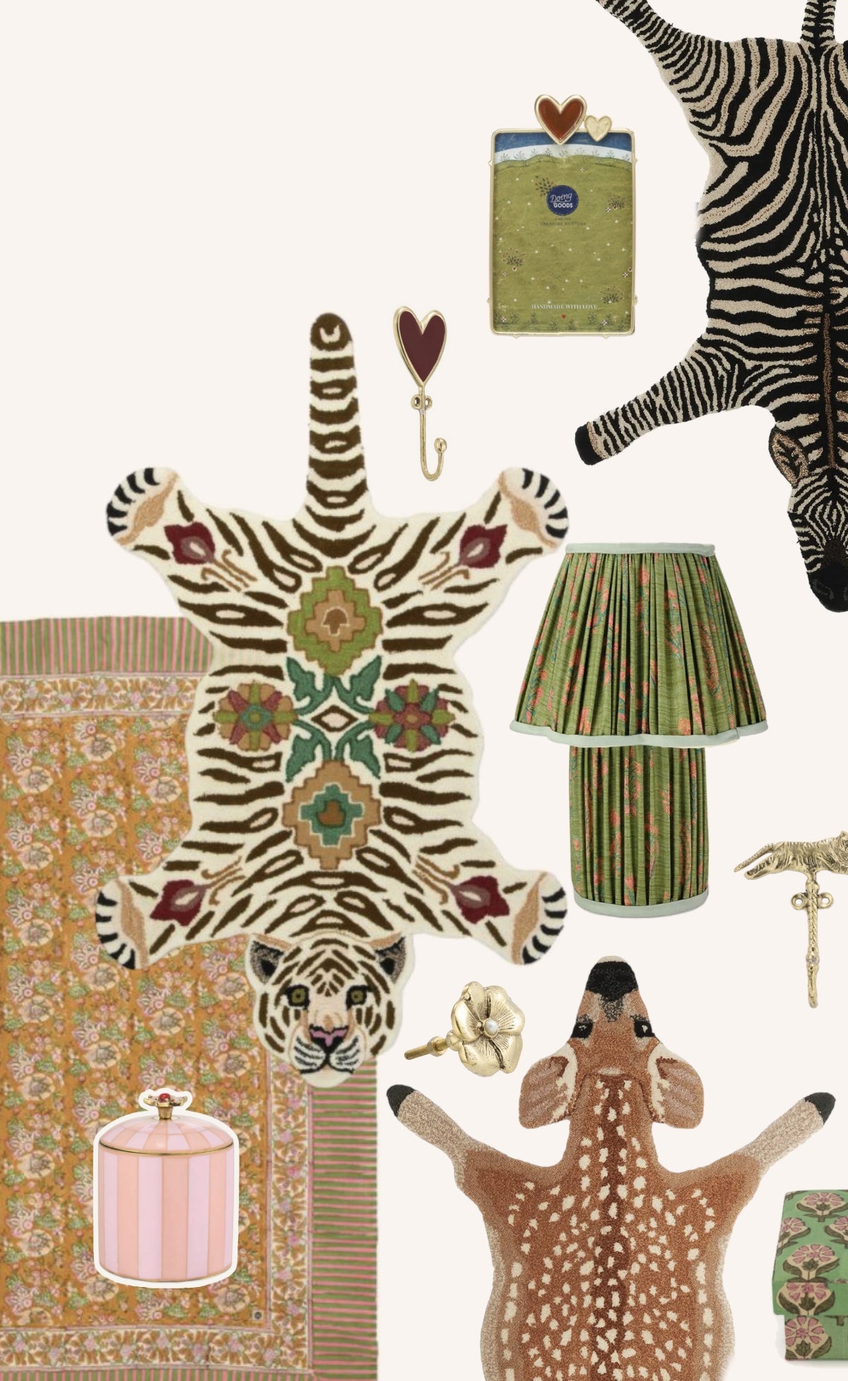 Inspiration déco Familihousse ménagerie de tapis