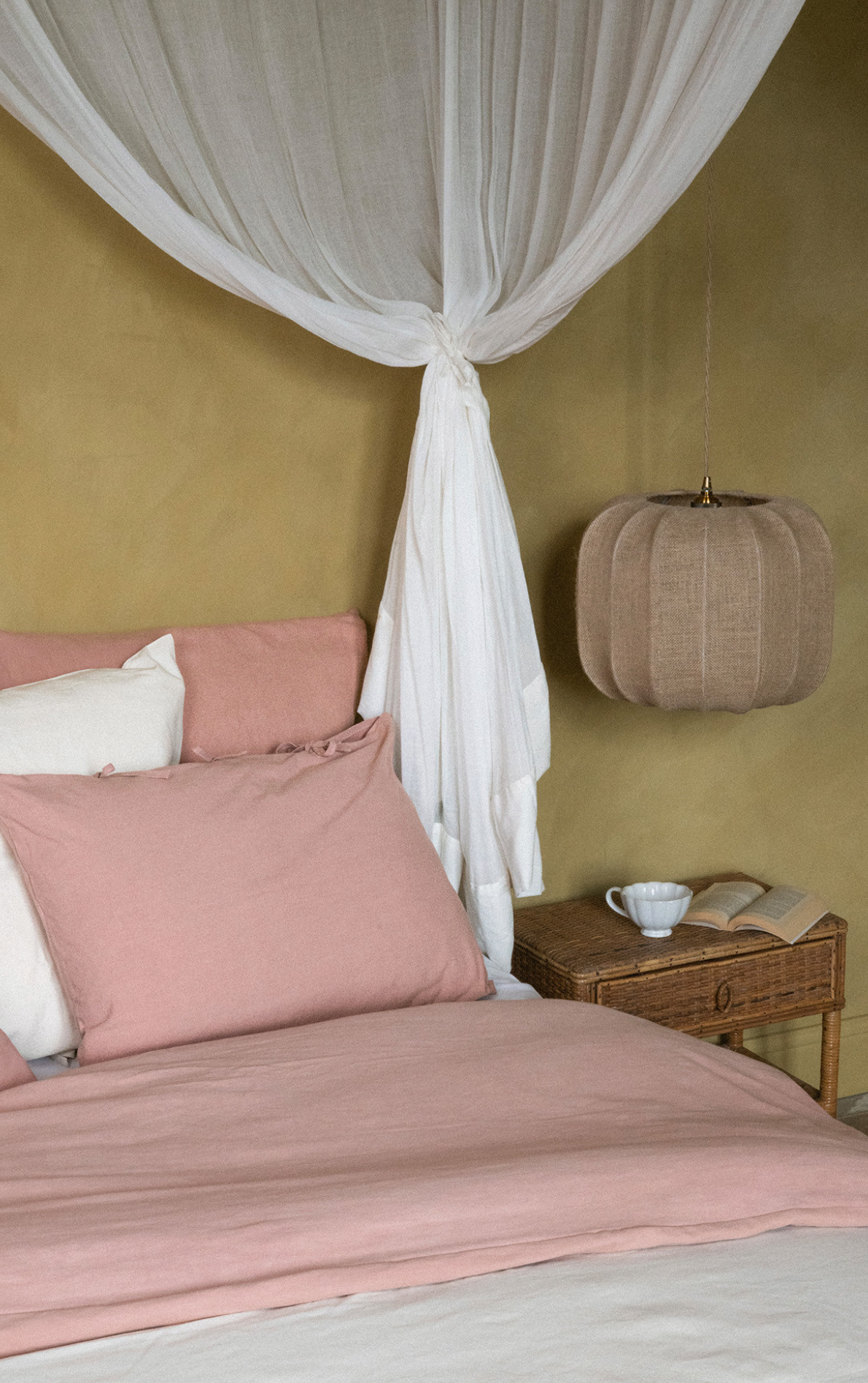 Housse de Couette Rose