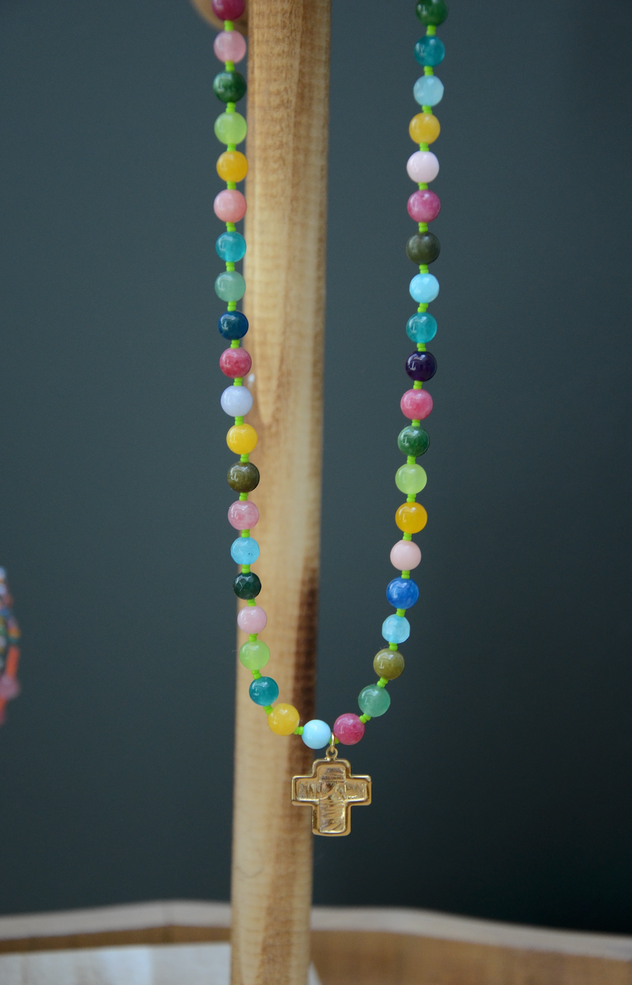 Collier grosse perle muti