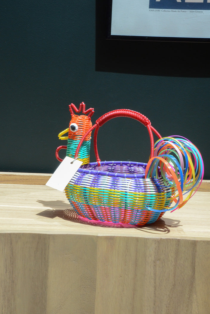 Funky chicken Orange et rouge