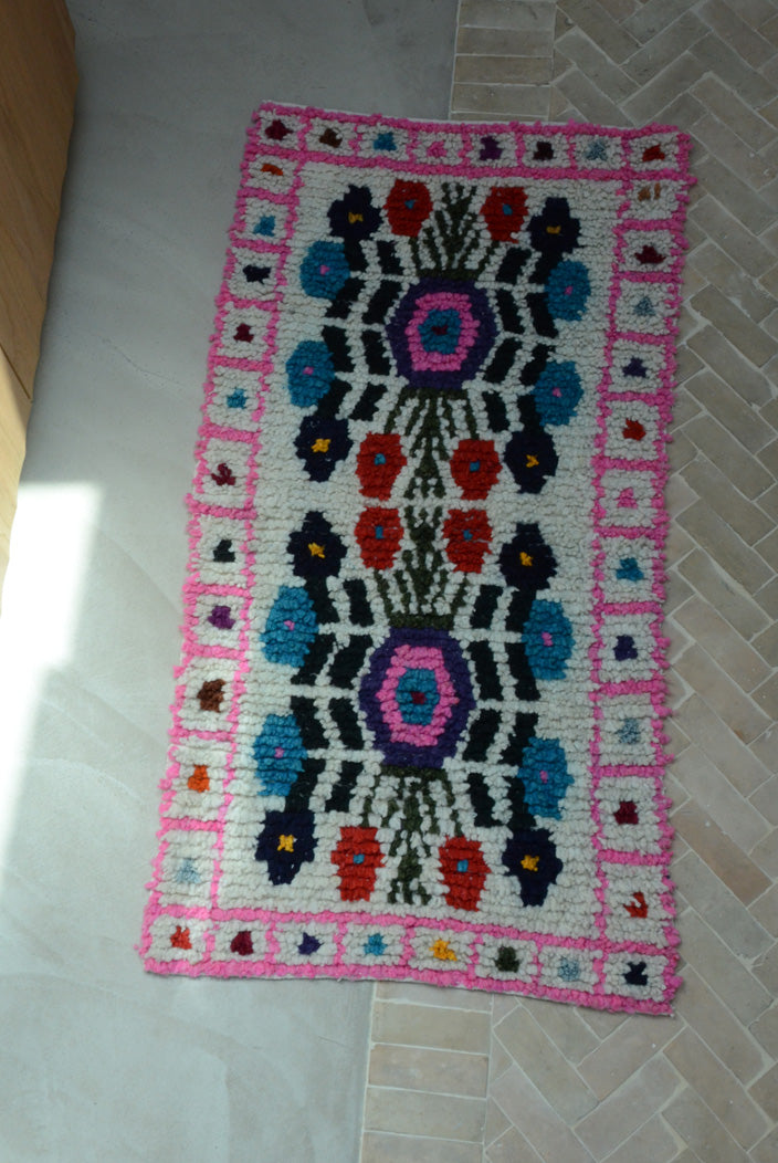 Tapis mexician Rose