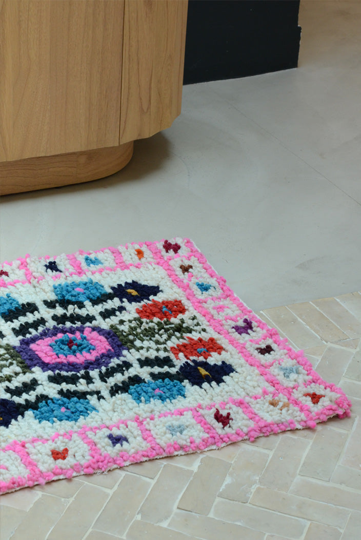 Tapis mexician Rose