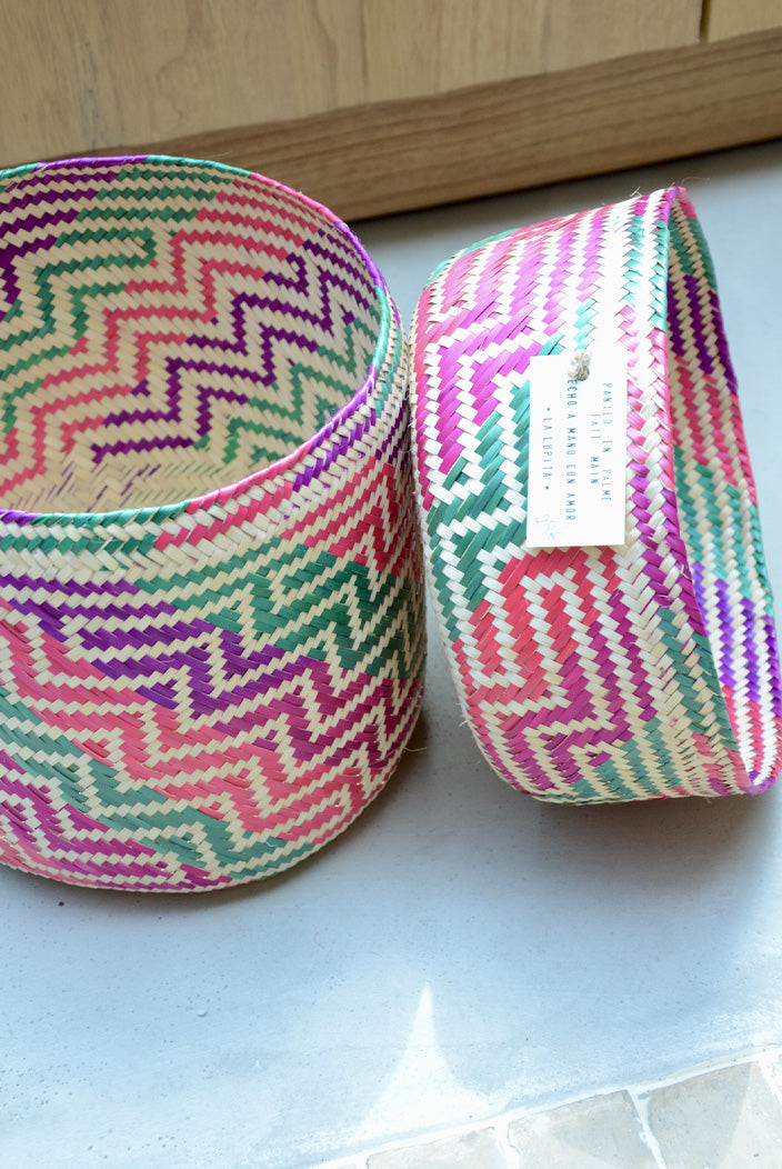 Tenate S - Violet, vert, rouge